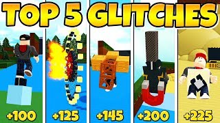 TOP 5 GLITCHES In Build a Boat Updated [upl. by Guimar]