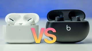 AirPods Pro VS Beats Studio Buds [upl. by Adnilreh]