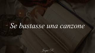 Se bastasse una canzone— Eros Ramazzotti Testo Lyrics [upl. by Anitnahs]