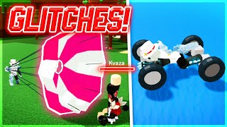 4 FUNNY Glitches  Build a Boat ROBLOX [upl. by Rawden]