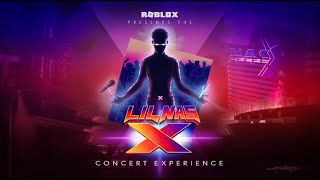 Roblox Presents The Lil Nas X Concert Experience [upl. by Llennahs]