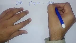 Lecture  25  How to solve Boundary Value Problem  BVP  ODE [upl. by Torrie]