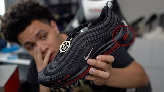 1018 Nike quotSatan Shoesquot by Lil Nas X Unboxing [upl. by Enirehtakyram]