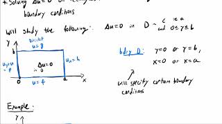 Lecture 21 Boundary value problem for Laplaces equation [upl. by Zigmund]