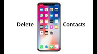 How To Delete Contacts On iPhone [upl. by Normie395]