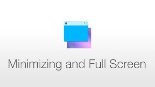 macOS Minimizing and Full Screen [upl. by Alyhs284]